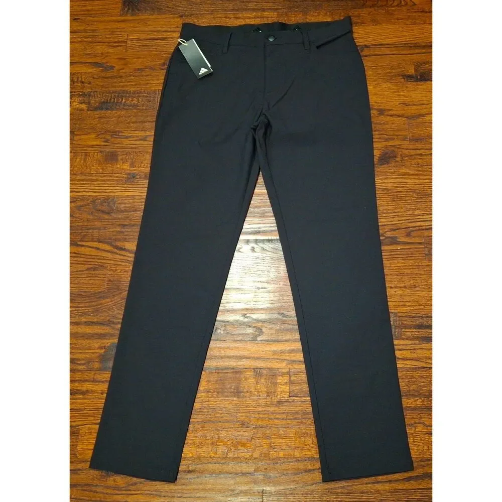 NWT Adidas Ultimate365 5-Pocket Golf Black Pants Men's Size 33x34